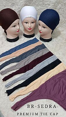 Cotton Tie Back Caps Cotton Tie Back Caps