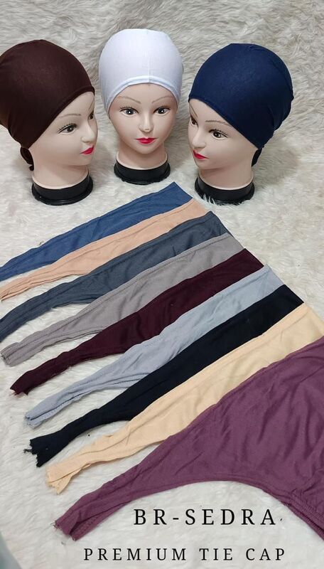 Cotton Tie Back Caps Cotton Tie Back Caps