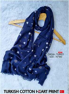 Imported turkish cotton heart print Imported turkish cotton heart print