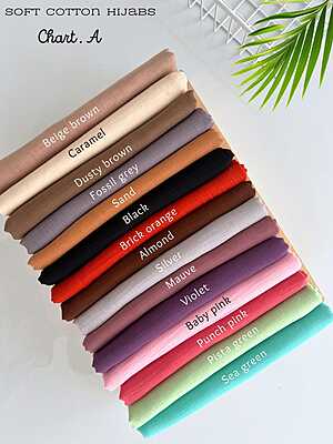 Premium Malaysian Super Soft Cotton Hijab Premium Malaysian Super Soft Cotton Hijab