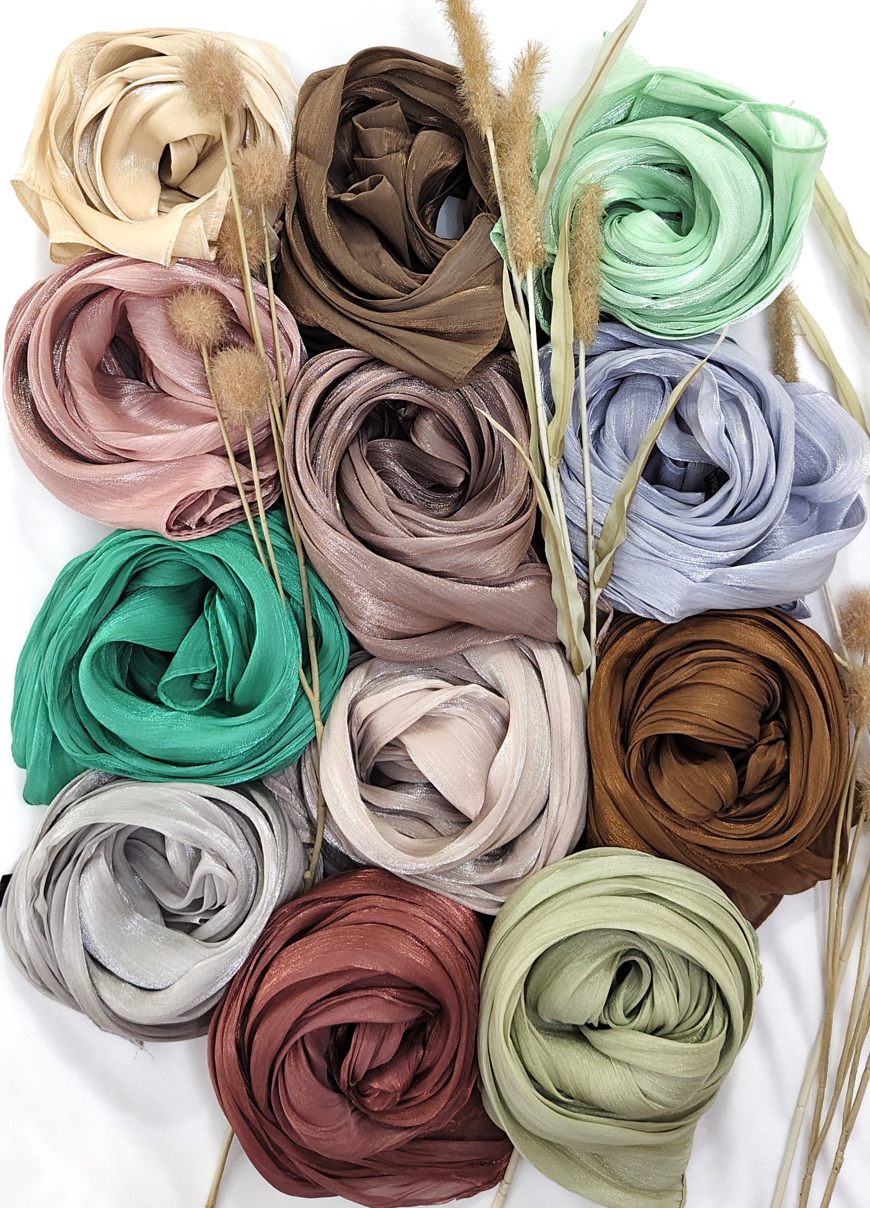 Organza Shimmer Hijab Organza Shimmer Hijab