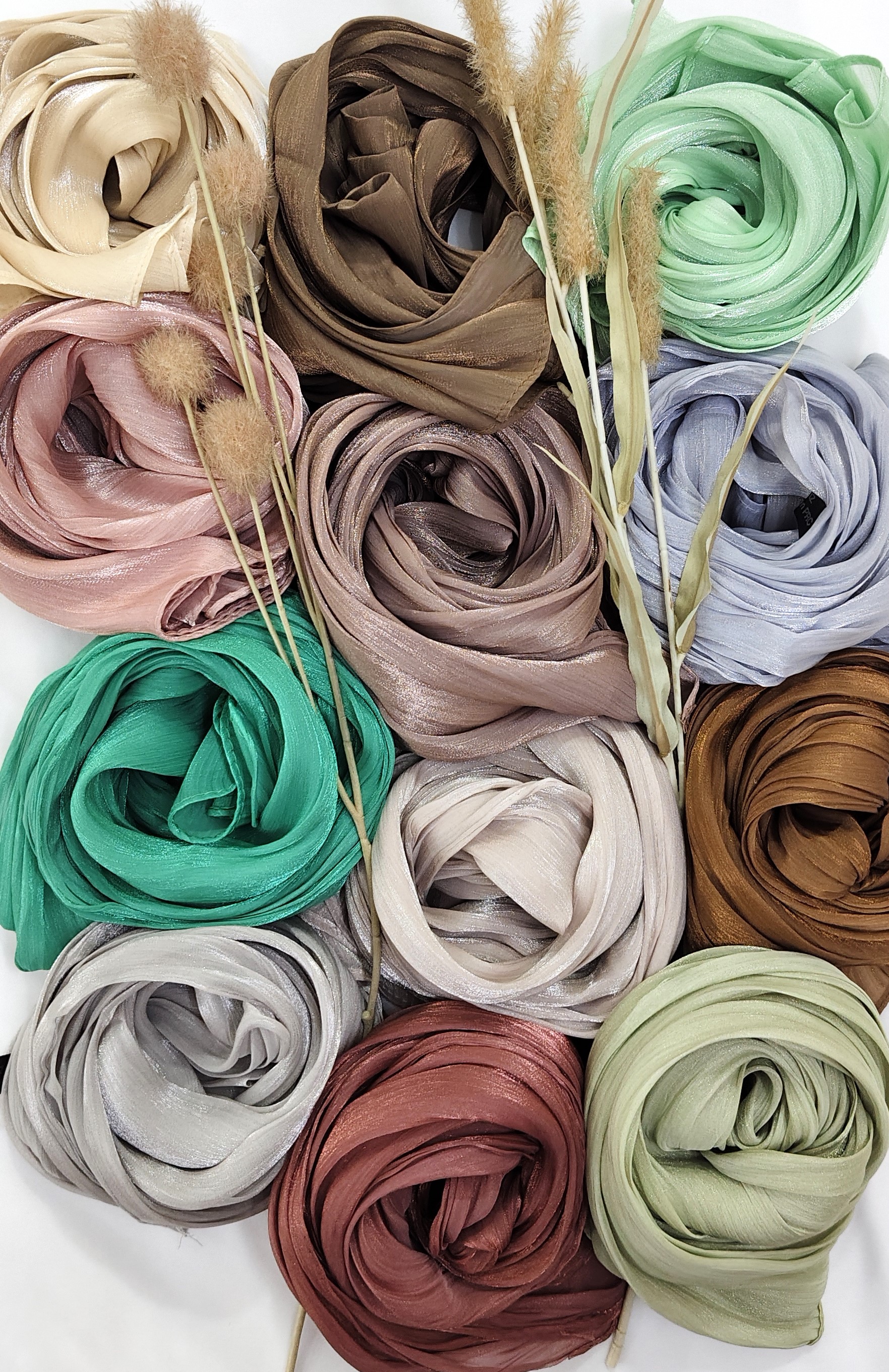 Organza Shimmer Hijab Organza Shimmer Hijab