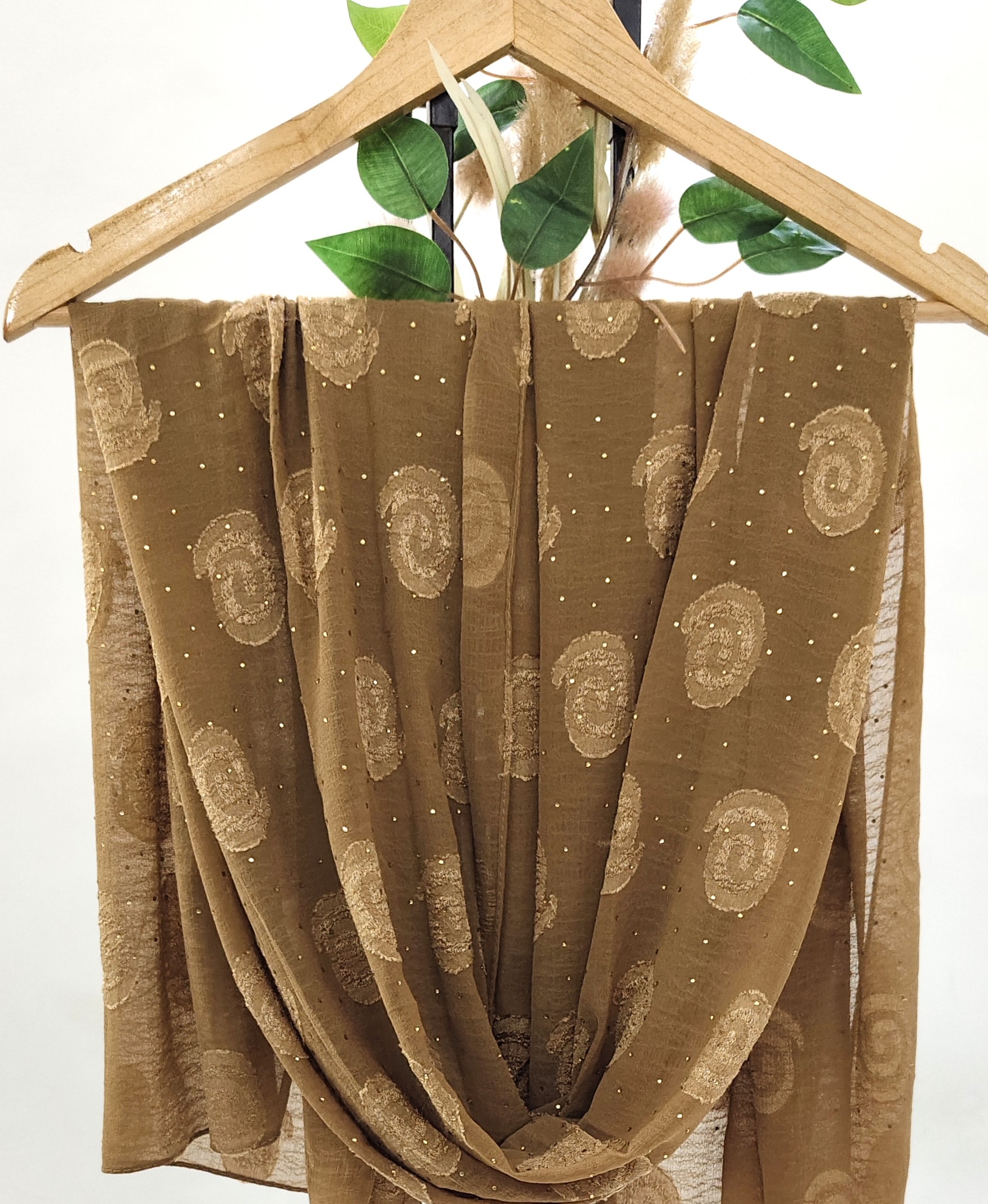 Premium Chiffon Butti With Stones Hijab Premium Chiffon Butti With Stones Hijab