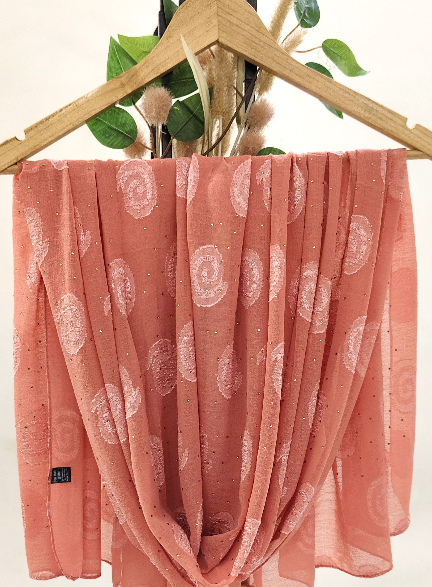 Premium Chiffon Butti With Stones Hijab Premium Chiffon Butti With Stones Hijab