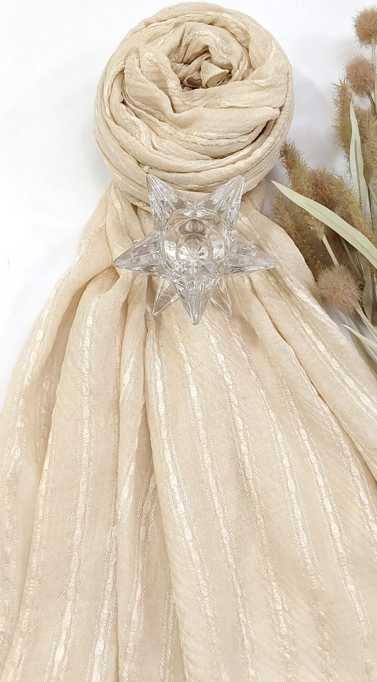 Premium Jasmine Cotton Thread Butti Hijab Premium Jasmine Cotton Thread Butti Hijab
