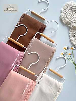 Premium Malaysian Georgette Crochet Border Premium Malaysian Georgette Crochet Border