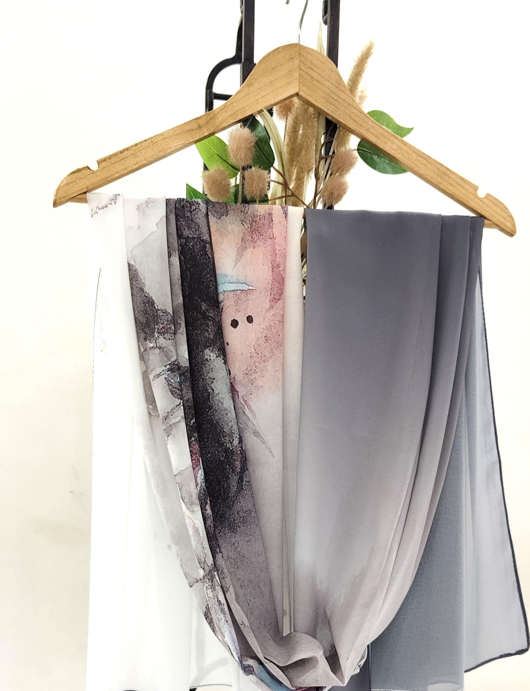 Premium Malaysian Heavy Chiffon MultiColor Hijab Premium Malaysian Heavy Chiffon MultiColor Hijab