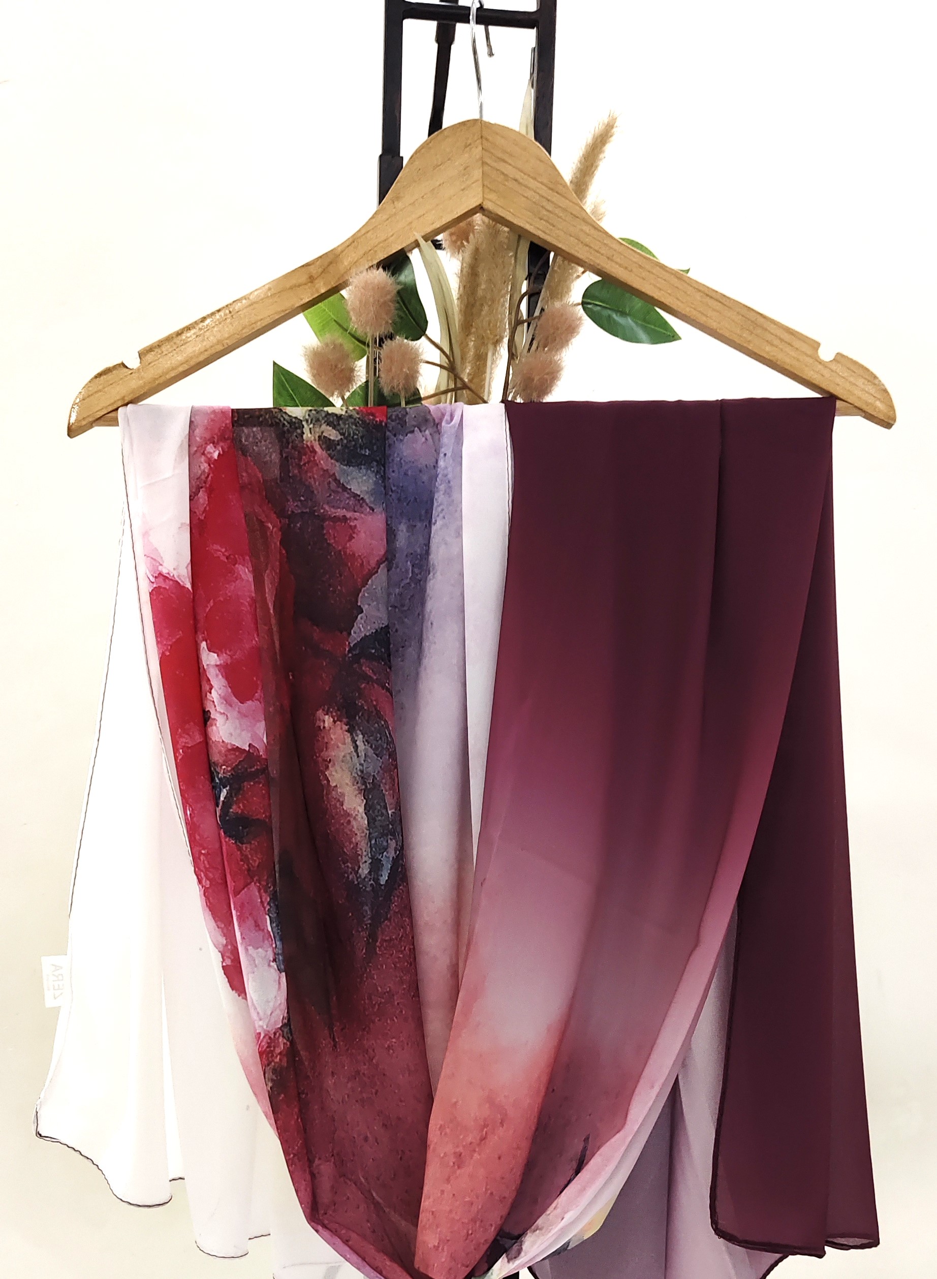 Premium Malaysian Heavy Chiffon MultiColor Hijab Premium Malaysian Heavy Chiffon MultiColor Hijab