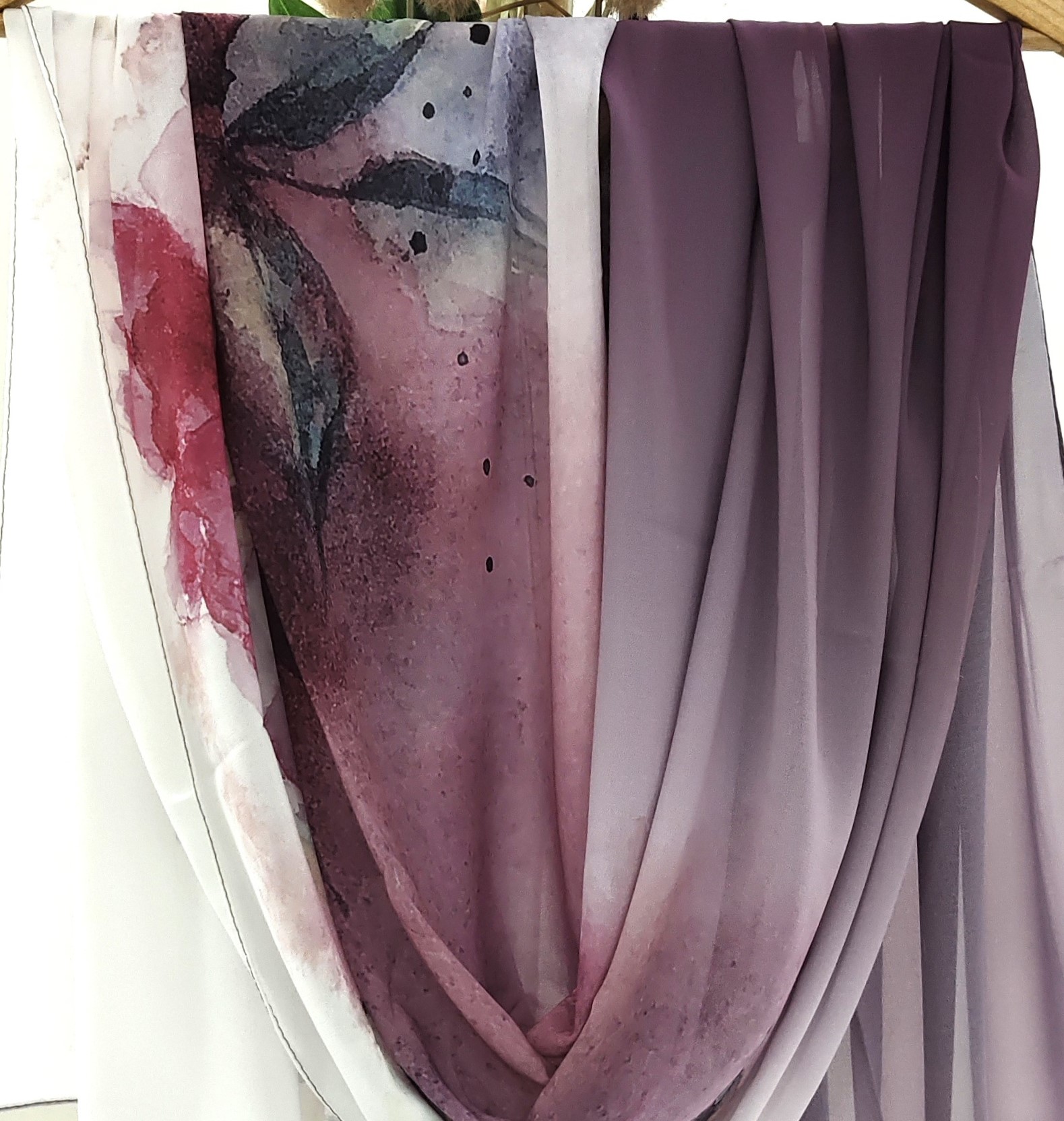 Premium Malaysian Heavy Chiffon MultiColor Hijab Premium Malaysian Heavy Chiffon MultiColor Hijab