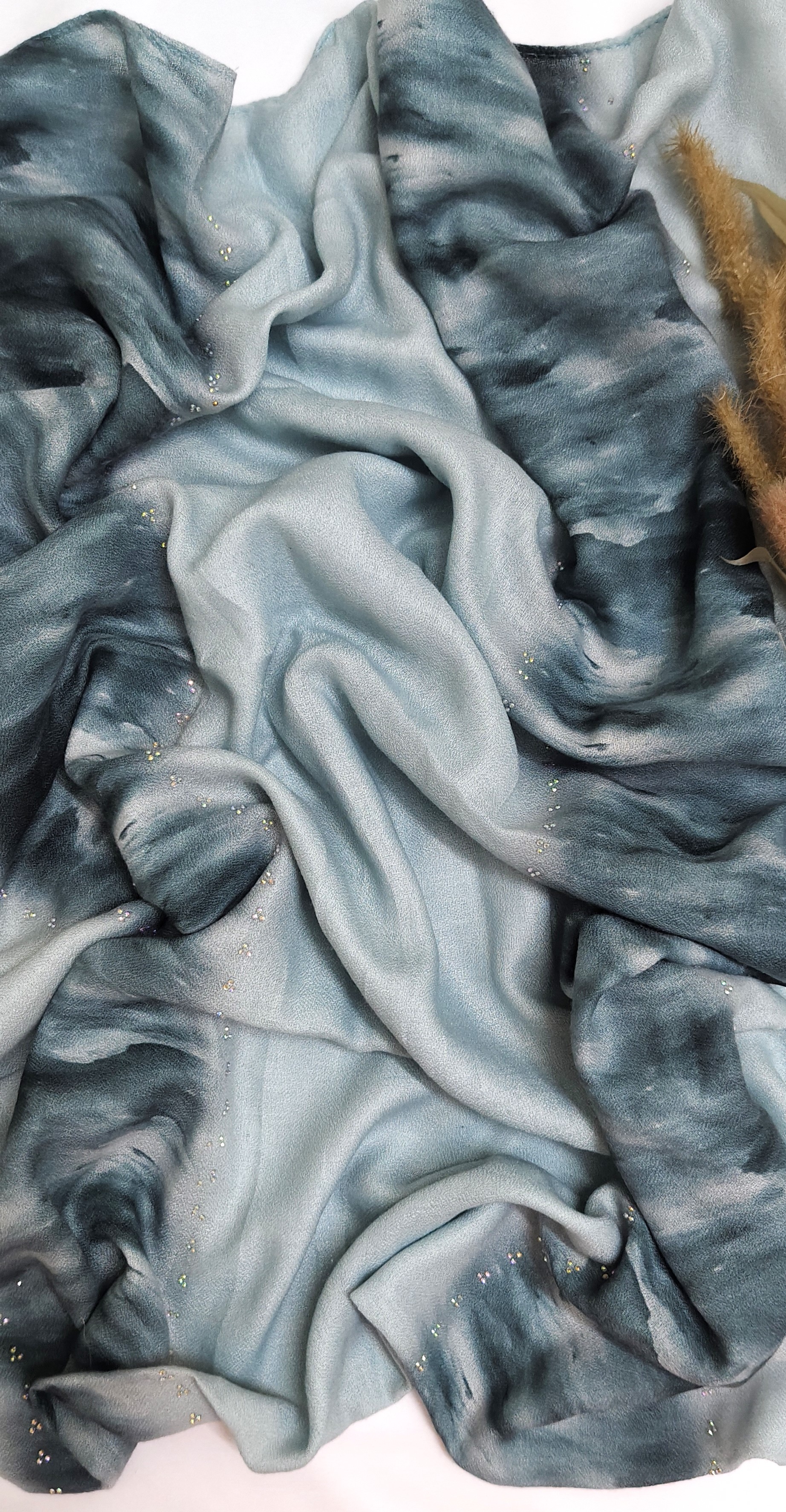 Viscose Summer Cool Cotton 3d Print Design and Crystal Stone Viscose Summer Cool Cotton 3d Print Design and Crystal Stone