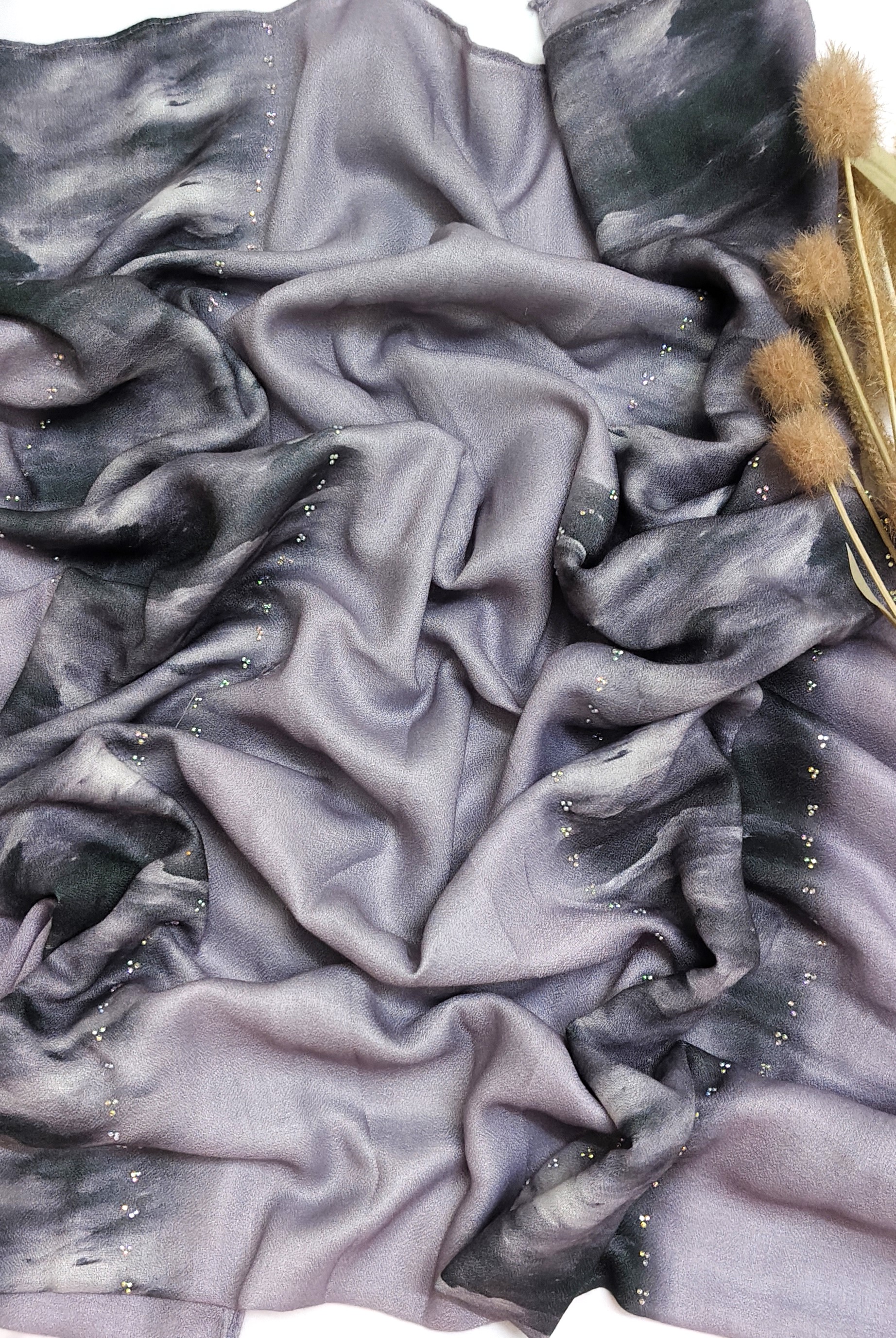 Viscose Summer Cool Cotton 3d Print Design and Crystal Stone Viscose Summer Cool Cotton 3d Print Design and Crystal Stone